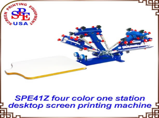 Четырехцветный текстильный печатный станок SPE41Z