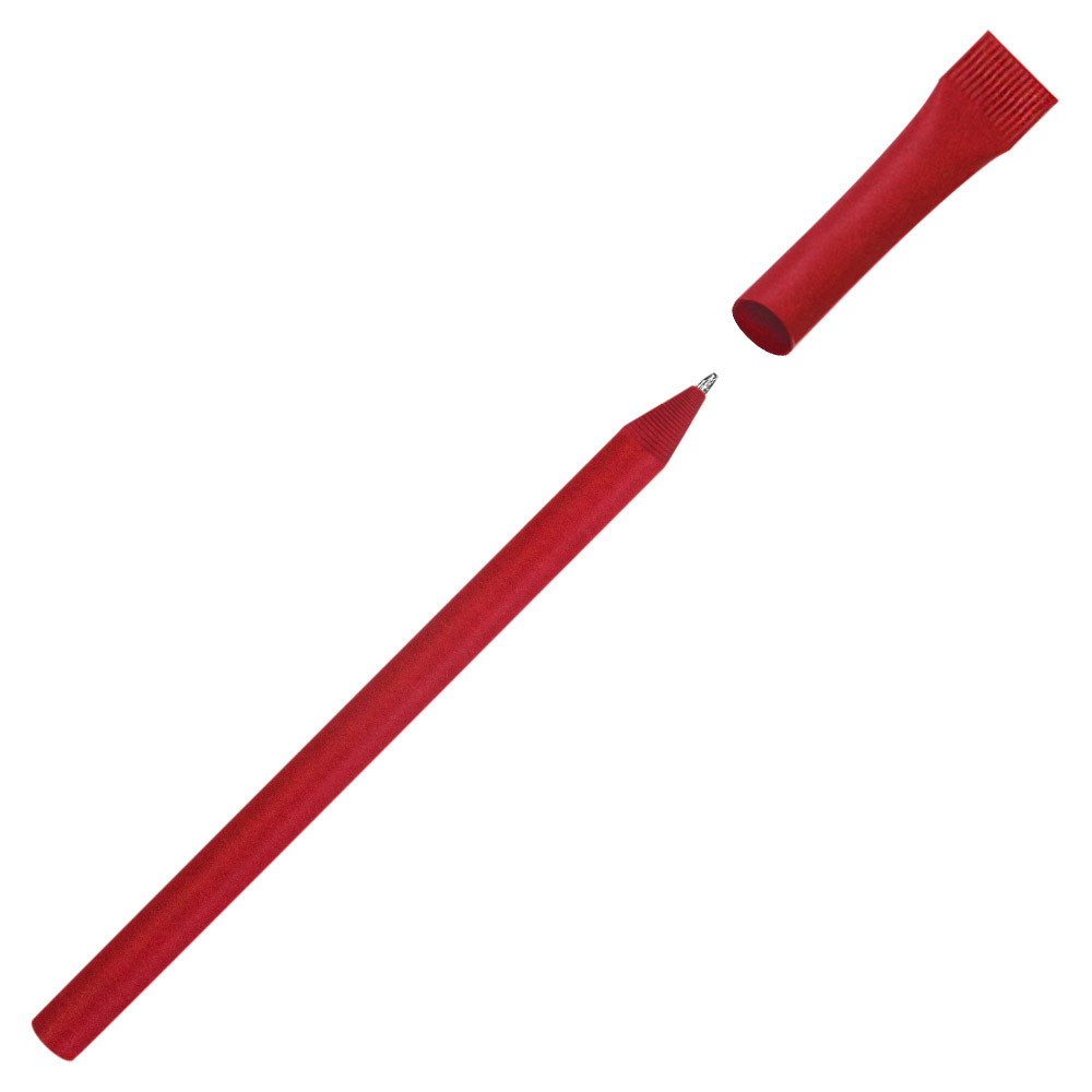 Ручка из картона бордовый 194