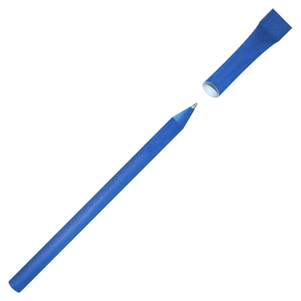 Ручка из картона синяя 286U (7455)