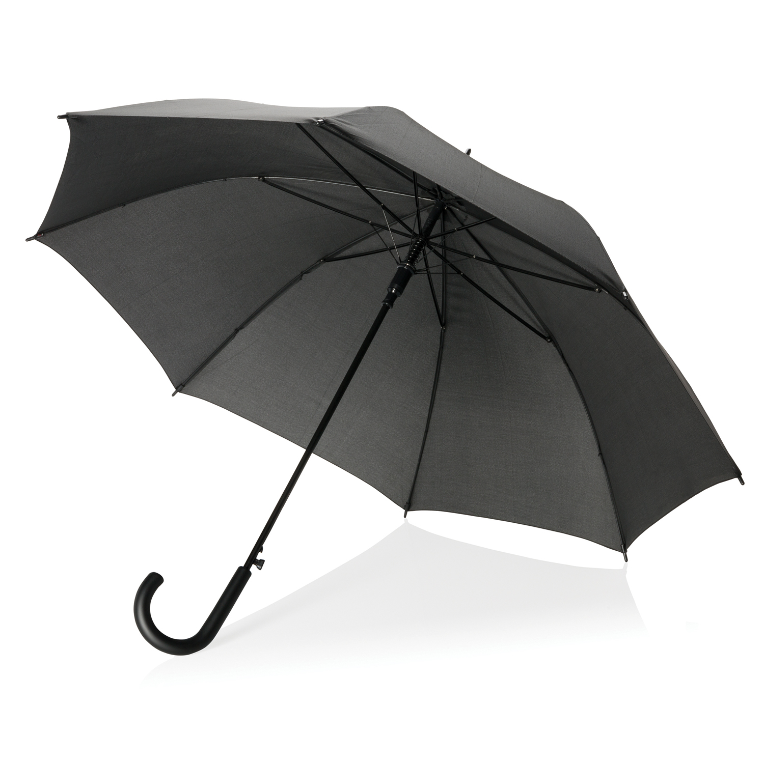 Автоматический зонт-трость, 23", черный