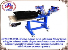 Трехцветный печатный станок с одним вакуумным столом  и промежуточной сушилкой SPE311XHL