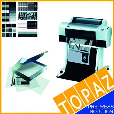 Пленка TOPAZ HD Clear Pet pigment inkjet film G4 430ммх30000мм.