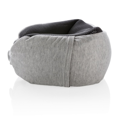 Роскошная подушка для путешествий Microbead, серый