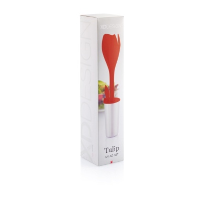 Набор для салата Tulip , красный
