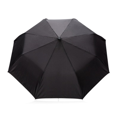 Автоматический складной зонт Deluxe 21”, черный