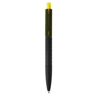 Черная ручка X3 Smooth Touch, желтый